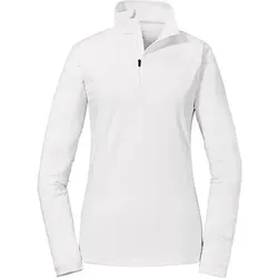 SCHÖFFEL Damen Rolli Longsleeve Illhorn L, Größe 48 in Weiß Weiß