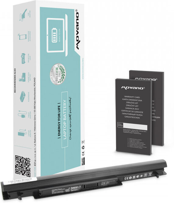 Movano Batterie pour Asus A46, K56, (2200mAh) / 14.4V (14.8V) 2200 mAh