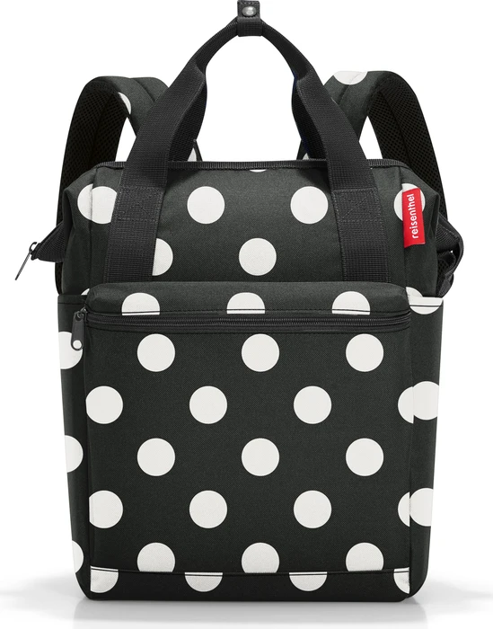 reisenthel Rucksack allrounder R Kunstfaser schwarz/weiß 12,0 l