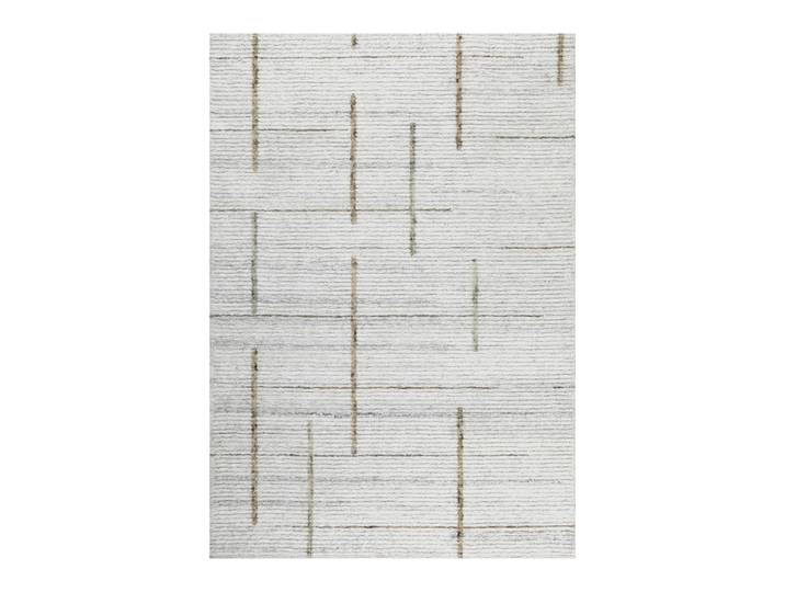 Tapis tufté main crème 140x200