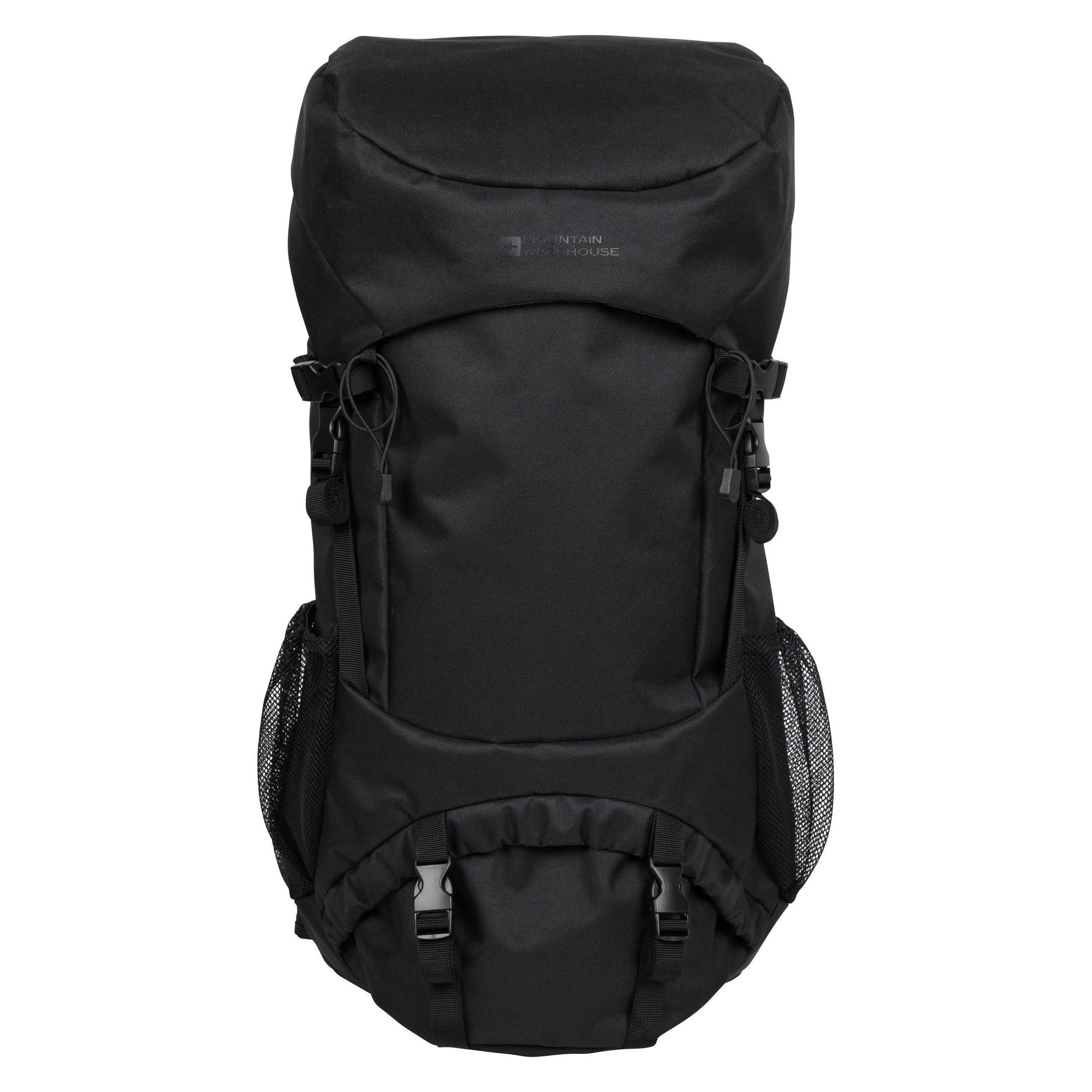 Mountain Warehouse Edinburgh 65L Rugzak (Zwart)