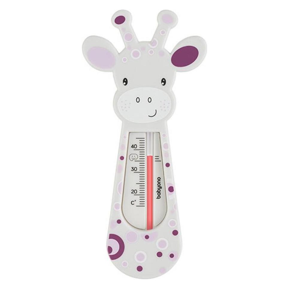 Babyono 776/02 Wasserthermometer Giraffe lila und weiss (40959332)