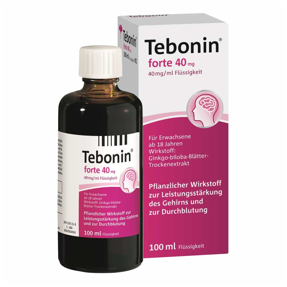 Dr.Willmar Schwabe GmbH & Co.KG Tebonin forte 40mg 06995981