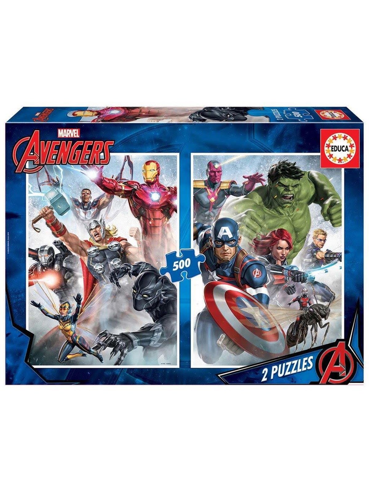 Educa 2x500 Avengers