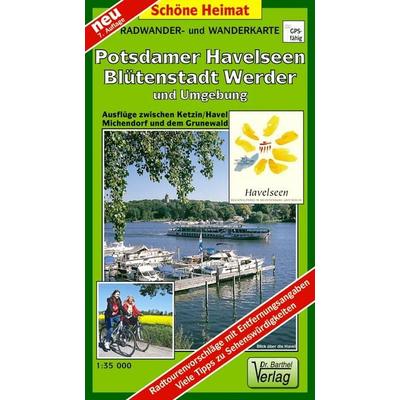 Radwander- und Wanderkarte Potsdamer Havelseen, Blütenstadt Werder und Umgebung, Sonstige von Verlag Barthel, Barthel, A, 978-3-89591-088-3