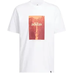adidas Waterfall Graphic T-Shirt Herren KH0398 - white 4XL
