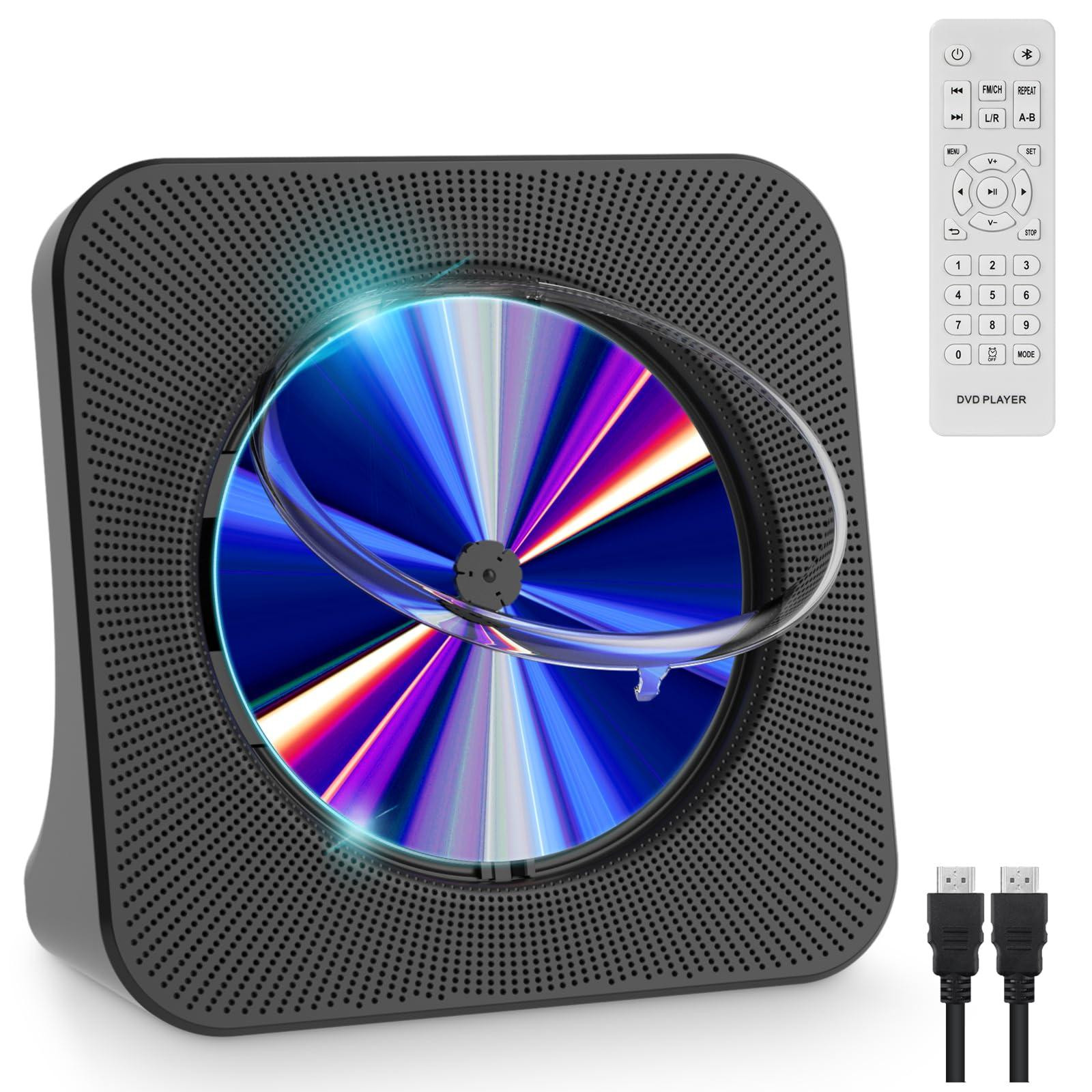 Selius All-region multifunctionele dvd-speler met bluetooth-luidsprekers en afstandsbediening