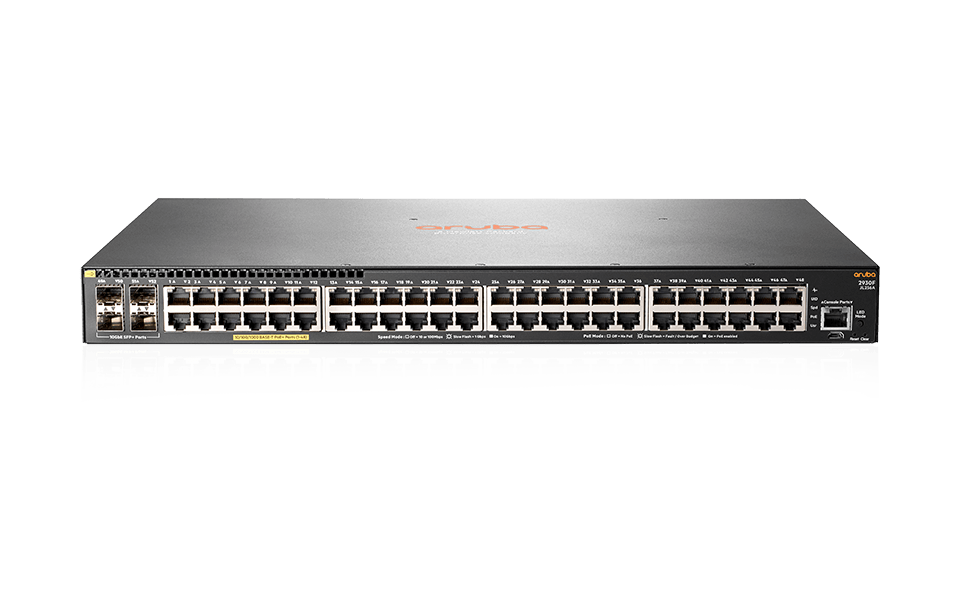 HP Enterprise HPE Aruba Networking 2930F 48G PoE+ 4SFP+ Switch JL256A#ABB