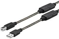 Vivolink Usb 2.0 Kabel A-B M-M, 15m
