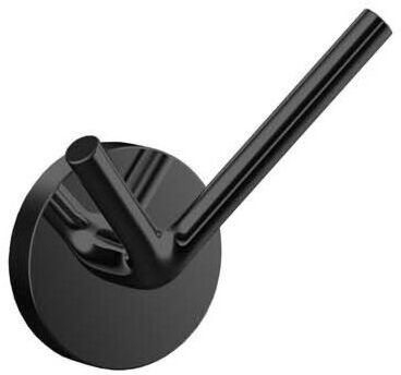 Emco Round Doppel-Handtuchhaken 437513301 , 40 × 75 × 80 mm, schwarz