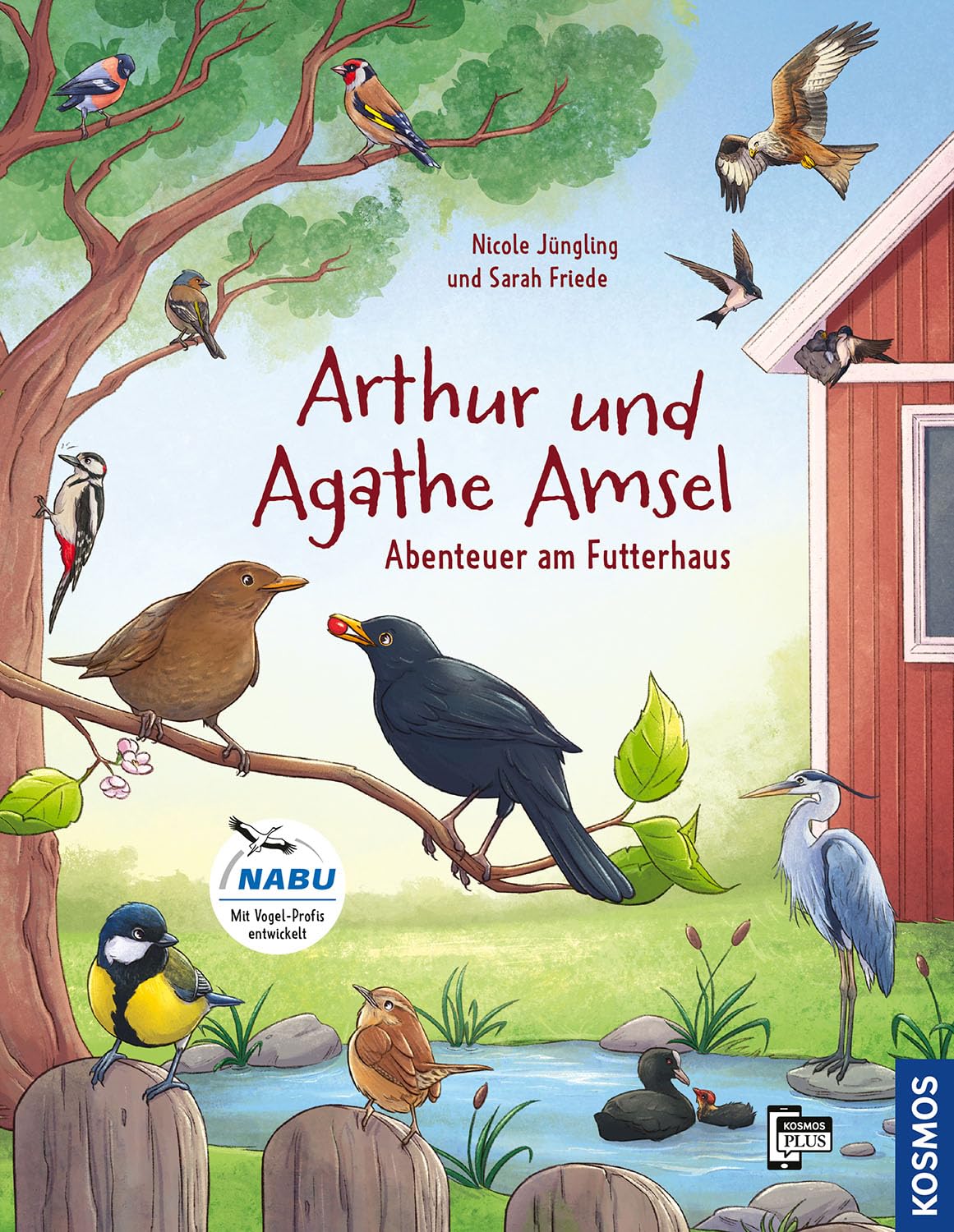 Nicole Jüngling - Arthur & Agathe Amsel - Abenteuer am Futterhaus: das Kinder-NABU-Vogelbuch – ab 4 Jahren, gemeinsam lesen und dabei unsere heimischen Vögel spielerisch entdecken - Preis vom 09.10.2026 07:28:09 h