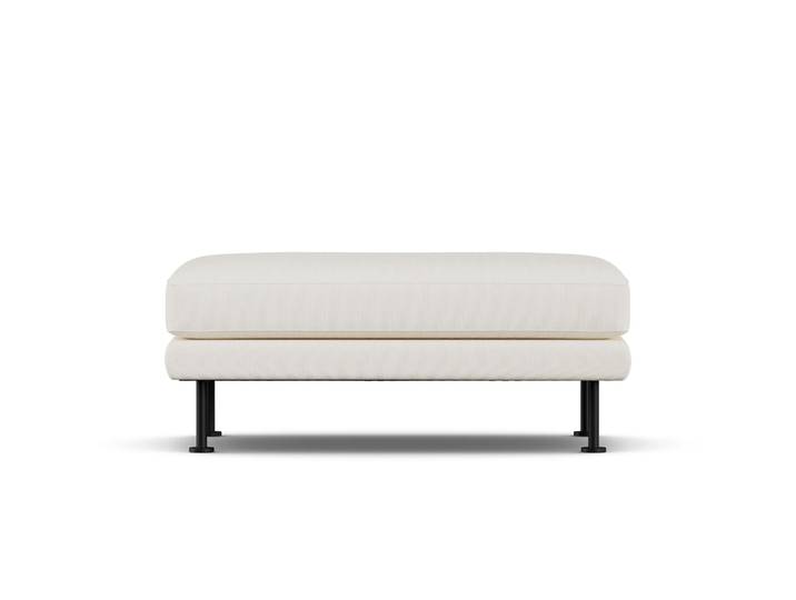 1898 Repose-pieds Bredhult Jump Off White 1954-acier noir