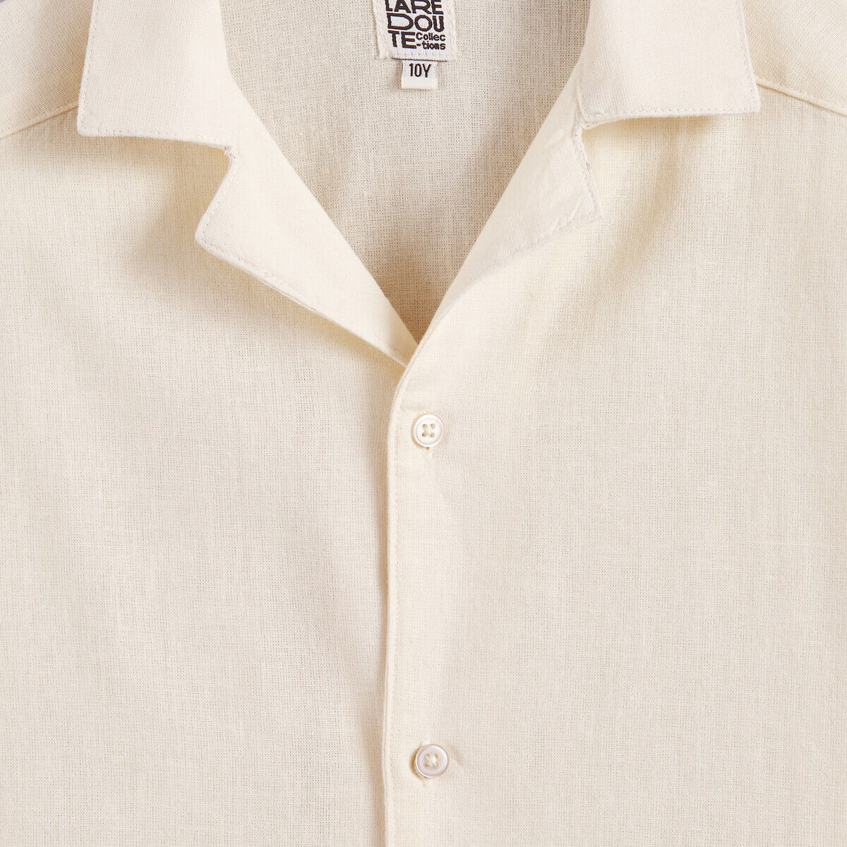 LA REDOUTE COLLECTIONS Chemisette en coton/lin
