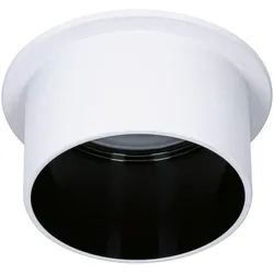Deckenleuchte Coin Gil in Schwarz/Weiß max. 6 Watt Deckenlampe