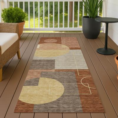 Addison Rugs Machine Washable Indoor/ Outdoor Modern Filly Chantille Rug