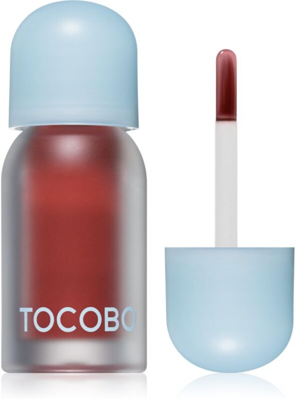 TOCOBO Juicy Berry Plumping Lip Oil tinted lip oil with magnifying effect shade 05 Rosy Girl 4 g