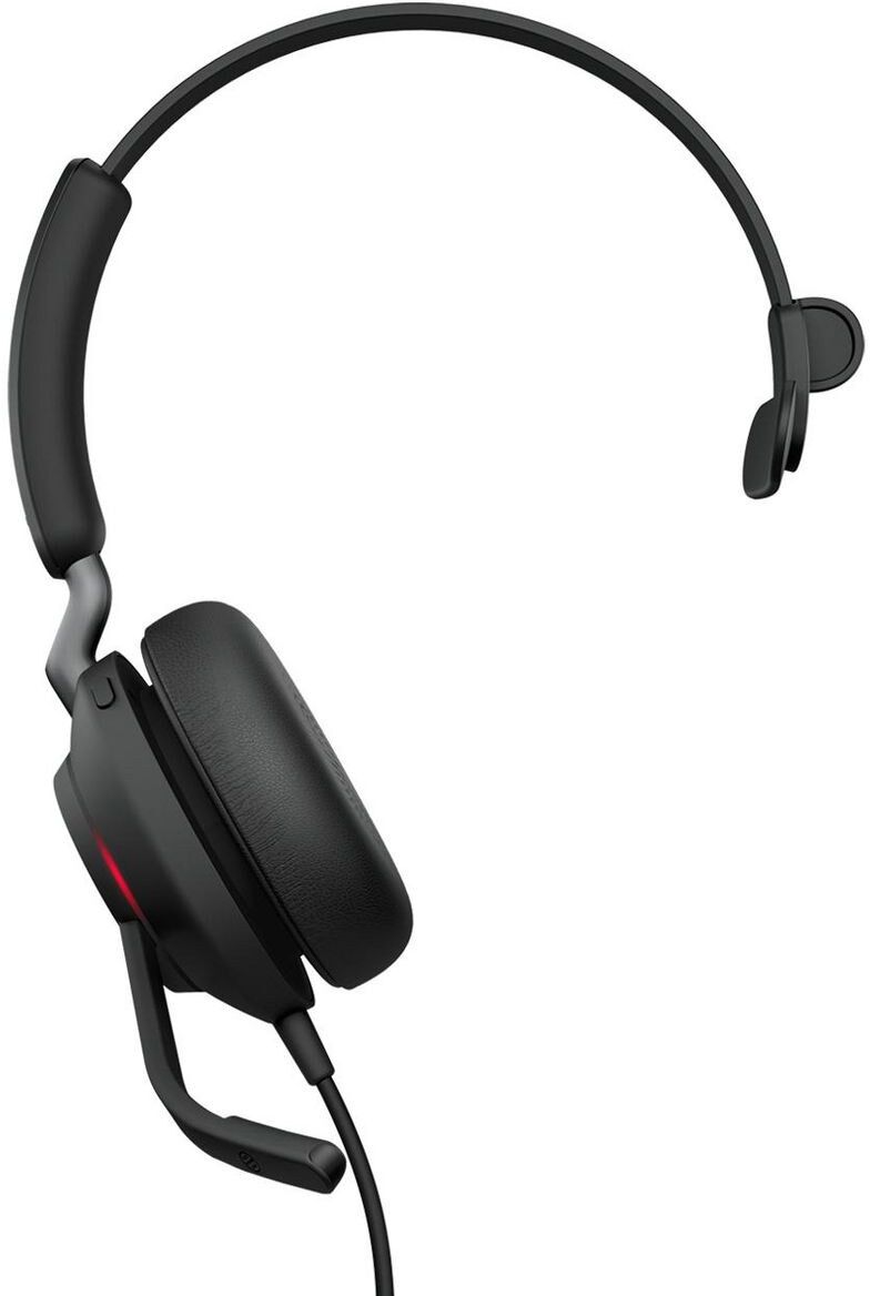 Jabra Evolve2 40 MS Teams Mono Wired Headset - USB-C - Black