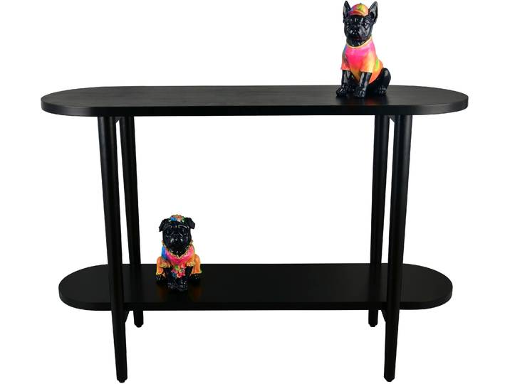 Konsolentisch MIRRORS AND MORE ACTA , schwarz, B:110cm H:75cm, Tische, Konsolentisch