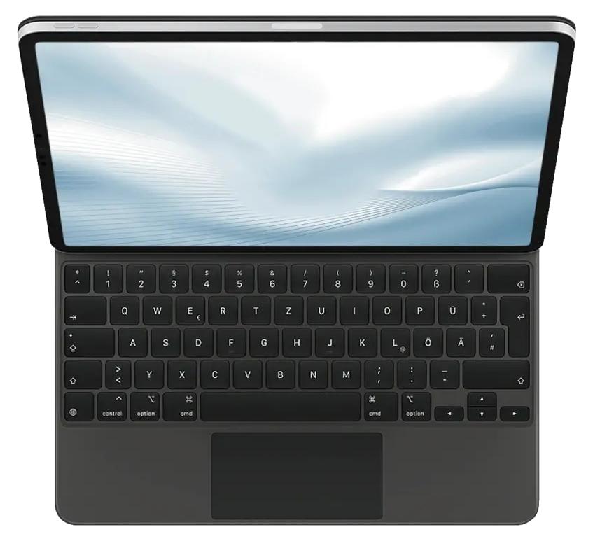 Apple MJQK3D/A, QWERTZ, Deutsch, Trackpad, 1 mm, Apple, iPad Pro 12.9" (6th generation) iPad Pro 12.9" (5th generation) iPad Pro 12.9" (4th generation)...