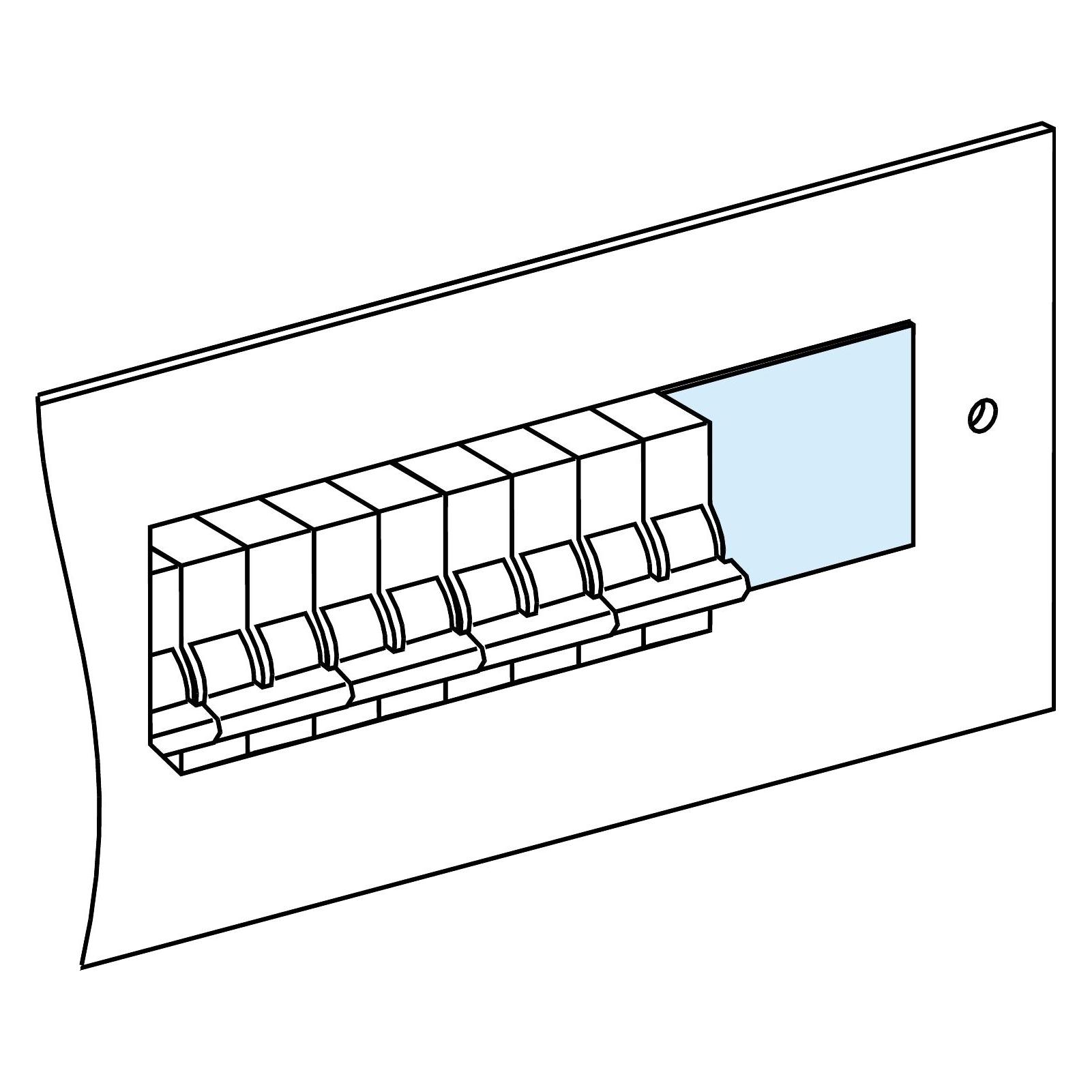 Schneider Electric Schneider PrismaSeT-P, LVS03221 Abdeckplatte,teilbar (LVS03221)