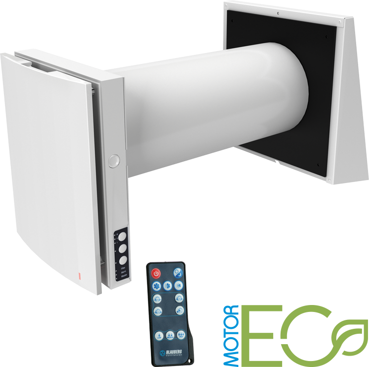 Ventilation de pièce individuelle Blauberg 8022999 avec récupération de chaleur