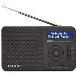 Aiwa RD-40DAB/BK (DAB+, FM), Radio, Schwarz