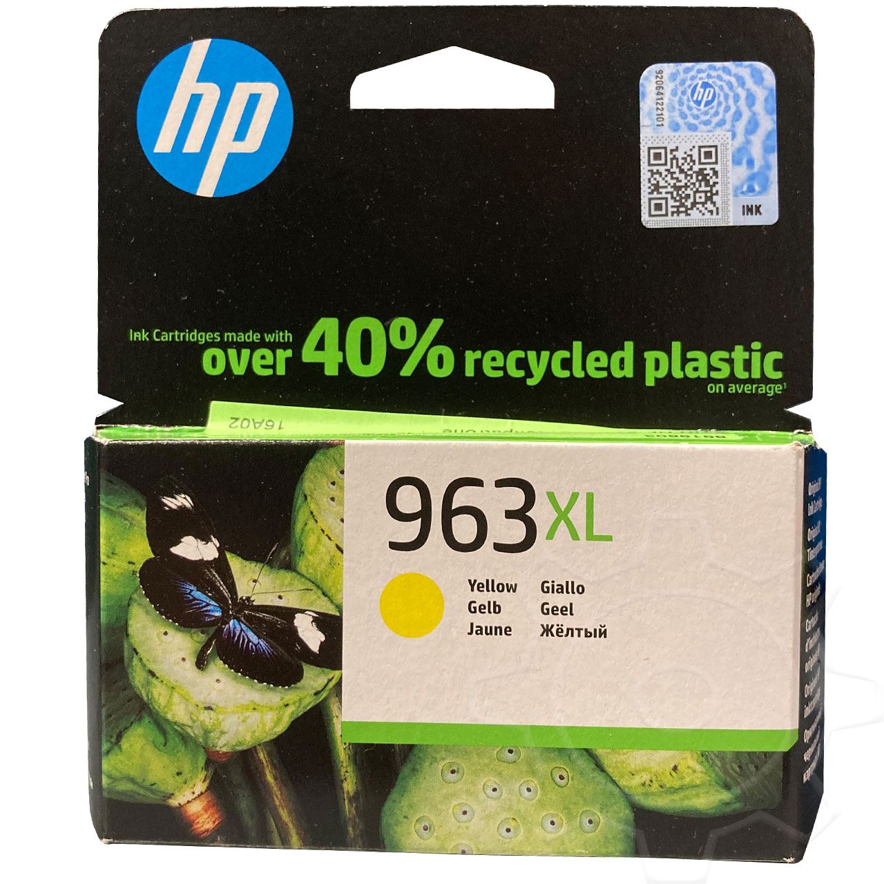 HP 963XL Druckpatrone HIGH YIELD, Kapazität: 1.600S, gelb
