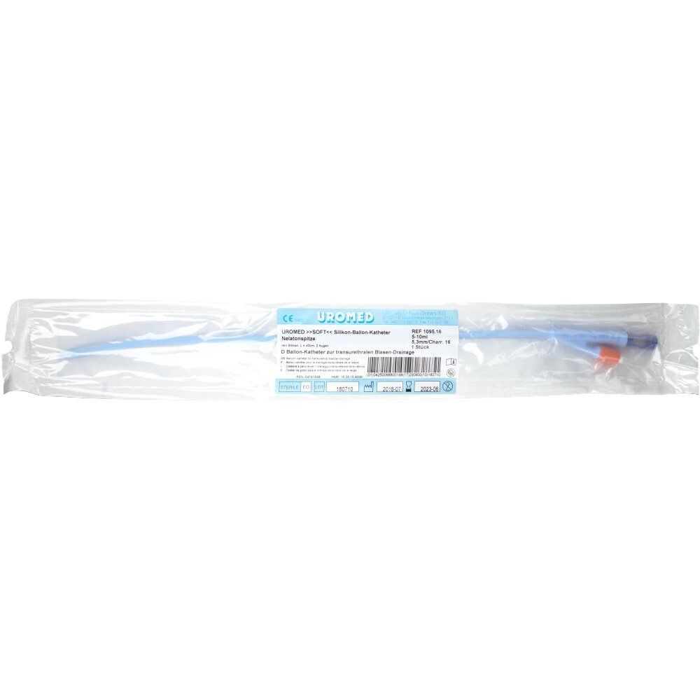 Uromed Soft Ballonkath.Silikon Nelaton Ch 16 1095 1 St Katheter