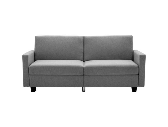 Livetastic Schlafsofa, Grau, Kunststoff, 192x76x85 cm, Relaxfunktion, Liegefunktion, Wohnzimmer, Sofas & Couches, Schlafsofas