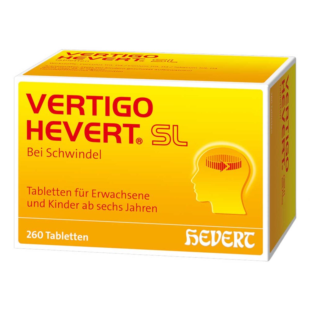 Hevert-Arzneimittel GmbH & Co. KG Vertigo Hevert Sl Tabletten 19724692