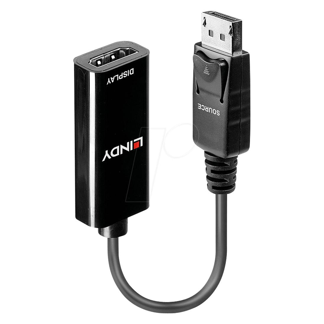 Lindy DisplayPort zu (DisplayPort, HDMI) (41718)