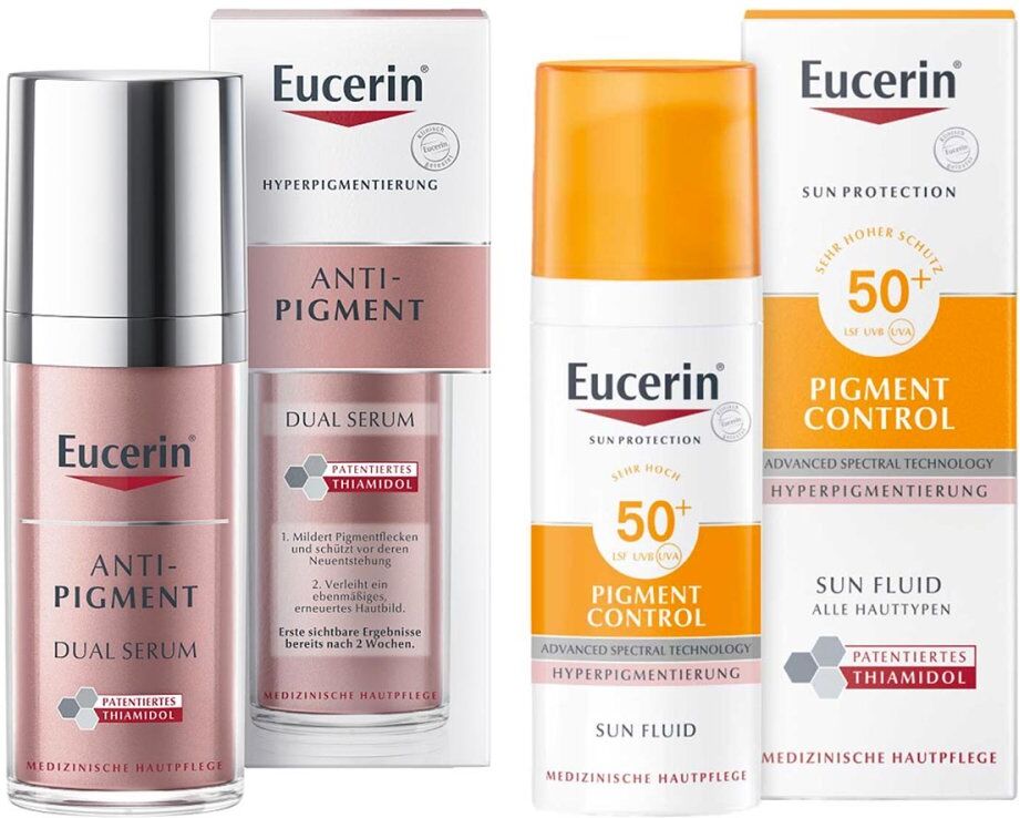 Eucerin Anti-Pigment Dual Serum + Sun Pigment Control Face Fluid