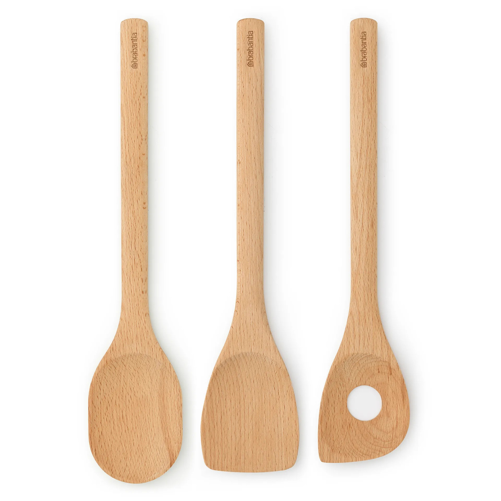 Brabantia Profile keukengerei 3-delig beukenhout