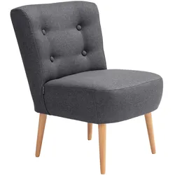 Tchibo - Cocktail-Sessel »Fiona« - 58x68x78cm - braun -