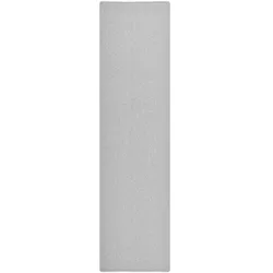 vidaXL Teppichläufer Hellgrau 80x300 cm