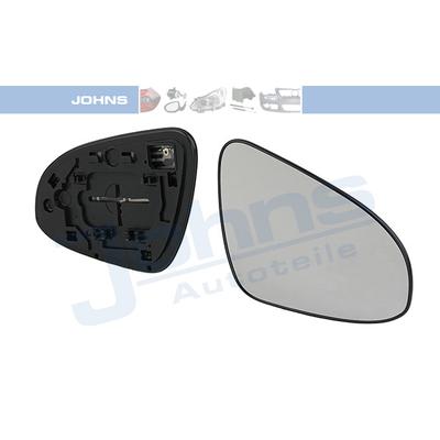 JOHNS Spiegelglas, Außenspiegel 81 57 38-81 rechts für TOYOTA