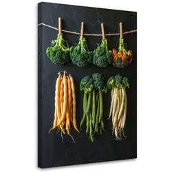 LEINWANDBILD Essen & Trinken 80x120cm