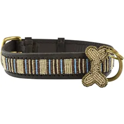 Kampuni Hundehalsbånd blå nile x-large, 71x3,8 cm (Hund), Halsband + Leine