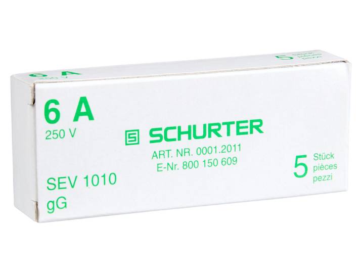 Schurter Träge Sicherung T6 A