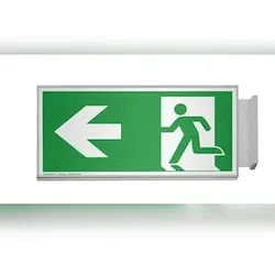 RIO Fahnenschild Fluchtweg, Format: 149,5x299mm