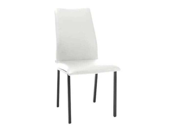 Stuhl Leni, Willisau, idea, reinweiss, Leder