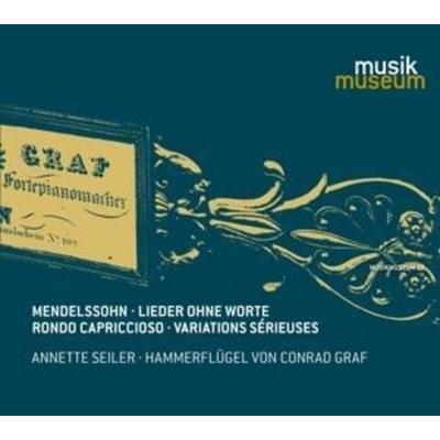 Lieder ohne Worte-Rondo Capriccioso-Variations - Annette Seiler, CD