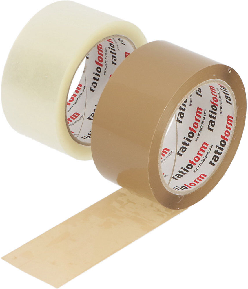 PP-Packband, Hotmelt, VE 6 Rollen, transparent, Bandbreite 50 mm, ab 18 VE ratioform economy