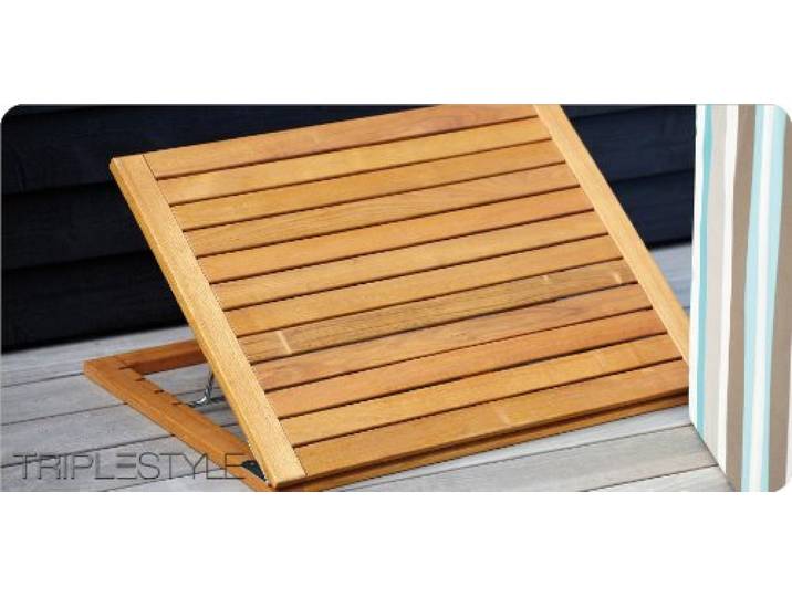 Kopfteil Korfu Teak natur 80x60