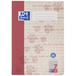Oxford Schulheft 'Recycling', DIN A4, 16 Blatt, Lineatur 7
