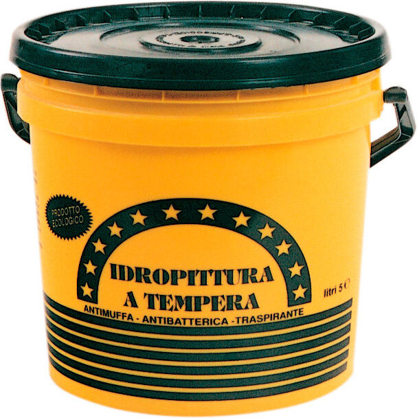 mapekol Mapesint Pittura A Tempera Sintetica Antimuffa Colore Bianco Confezione 14 Lt - Mapesint