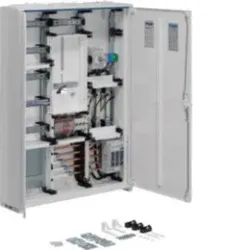 Hager FP73W8N3P Wandlerschrank bis 100A, IP44, SK II, 1100x800x205mm, mit APZ, Stromnetz Berlin
