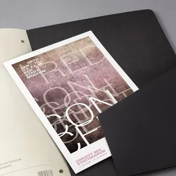 Sigel Notizblock Conceptum A4 120 Seiten Hardcover kariert 80g black Packung mit 5 Stück