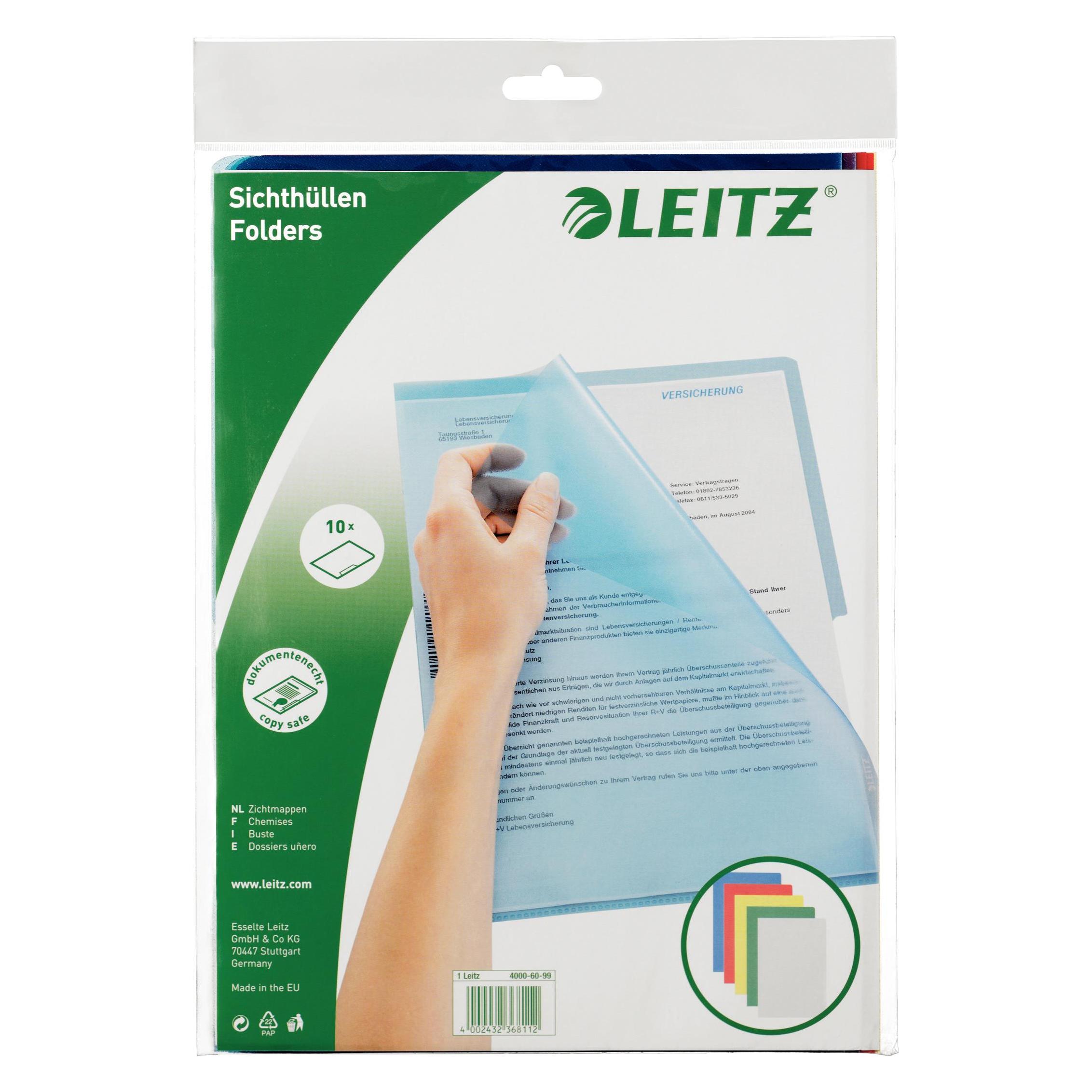 Leitz Standard Sichthülle (A4, 10x) (40006099)