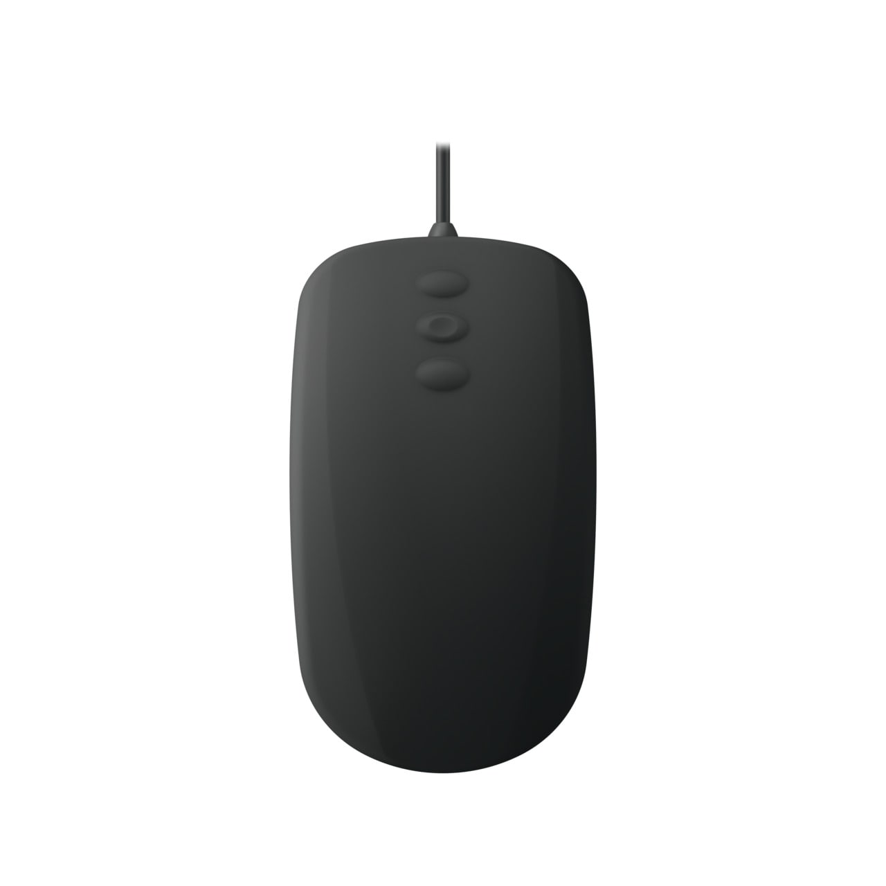 Cherry AK-PMH3 Medical Kabelgebundene Maus 3-Button Scroll USB schwarz AK-PMH3OB-US-B